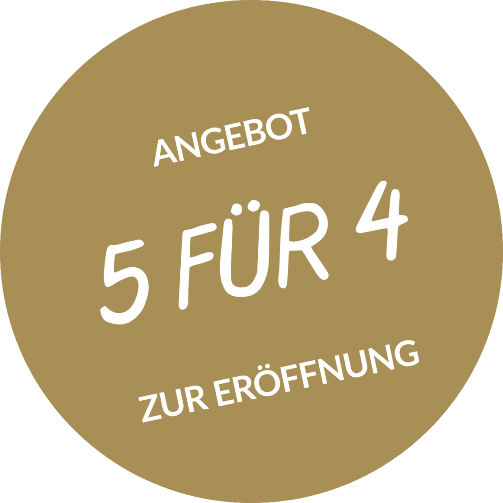 Eröffnungsangebot NaturQuartier 5 für 4